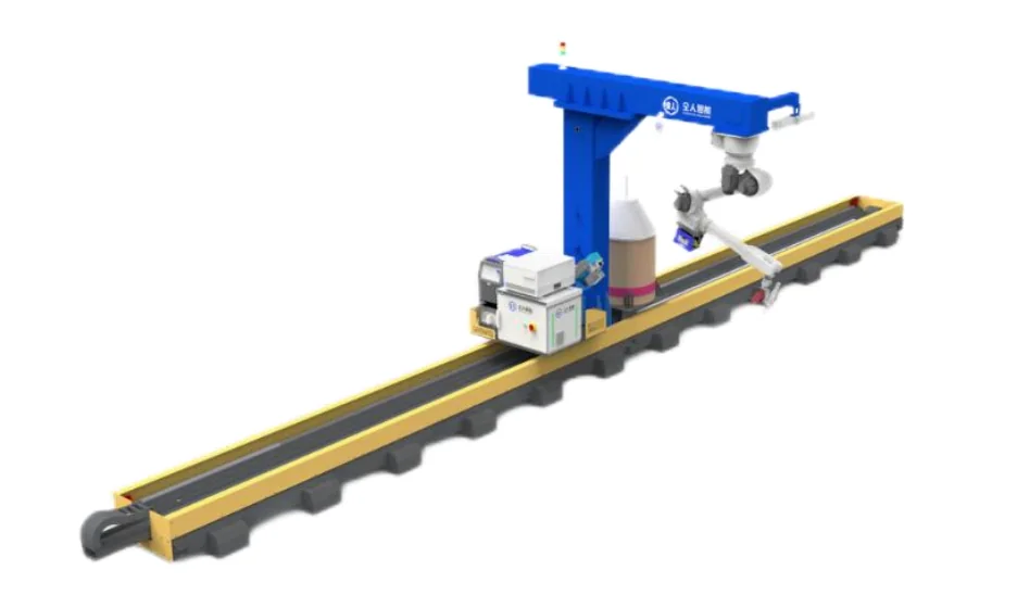 Seven-axis Ground Rail inverted type